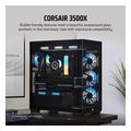 case corsair 3500x tempered glass midi tower black extra photo 1