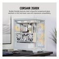 case corsair 3500x tempered glass midi tower white extra photo 1