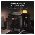 case corsair frame 4000d modular midi tower tempered glass black mini itx micro atx atx e atx extra photo 2