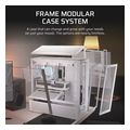 case corsair frame 4000d modular midi tower tempered glass white mini itx micro atx atx e atx extra photo 2