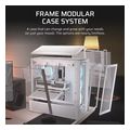 case corsair frame 4000d rs argb modular midi tower tempered glass white mini itx micro atx atx eat extra photo 2