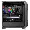 case cooler master td500 max atx tempered glass with psu gx2 850 gold gun metal extra photo 1