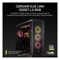 case corsair 5000t lx icue link rgb mid tower tempered glass black cc 9011298 ww extra photo 1