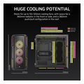 case corsair 5000t lx icue link rgb mid tower tempered glass black cc 9011298 ww extra photo 3