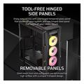case corsair 5000t lx icue link rgb mid tower tempered glass black cc 9011298 ww extra photo 7