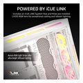 case corsair 5000t lx icue link rgb mid tower tempered glass white cc 9011299 ww extra photo 2