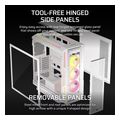 case corsair 5000t lx icue link rgb mid tower tempered glass white cc 9011299 ww extra photo 7