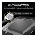 corsair cpu water block icue link xc7 elite rgb stealth gray cx 9010021 ww extra photo 5