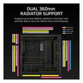 case corsair frame 5000d rs high airflow mid tower tempered glass black extra photo 5