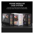 case corsair frame 5000d rs high airflow mid tower tempered glass white extra photo 2