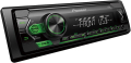 pioneer mvh s120ubg usb aux in 1din android media access detachable panel green extra photo 1