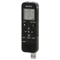 sony icd px470 digital voice recorder 4gb with built in usb black extra photo 1