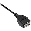 akyga adapter ak ad 09 with cable micro usb b m usb a f otg 15cm extra photo 1
