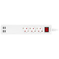 logilink sh0103 smart wifi socket outlet 3 way 4x usb with tuya extra photo 2
