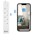 logilink sh0104 smart wifi socket outlet 4 way 4x usb with tuya extra photo 6