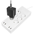 logilink sh0105 smart wifi socket outlet 6 way 4x usb with tuya extra photo 1