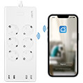 logilink sh0105 smart wifi socket outlet 6 way 4x usb with tuya extra photo 5