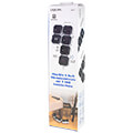 logilink lps276u socket 4 way snake shaped 2x usb a white black 15m extra photo 5