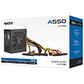 psu nod a550 550w atx black extra photo 2