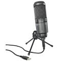 audio technica at2020 usb cardioid condenser microphone extra photo 1