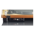 lenco ls 50 turntable with built in speakers wood extra photo 1