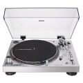 audio technica at lp120xusb direct drive professional turntable silver extra photo 1