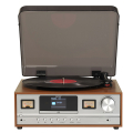 denver mrd 52 lightwood turntable fm dab bluetooth extra photo 2