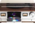 denver mrd 52 lightwood turntable fm dab bluetooth extra photo 3