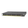 netgearm4300 52g poe 550w psu managed l2 l3 l4 gigabit ethernet poe 1u black gsm4352pa 100nes extra photo 3