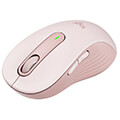 logitech 910 006237 signature m650 wireless mouse large rose extra photo 1