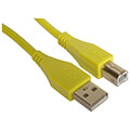 udg gear u95002yl udg ultimate audio cable usb 20 a b yellow straight 2m extra photo 1