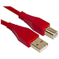 udg gear u95003rd udg ultimate audio cable usb 20 a b red straight 3m extra photo 1