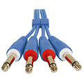 udg gear u97002lb ultimate audio cable set 1 4 jack 1 4 jack blue straight 15m extra photo 1