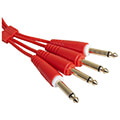 udg gear u97002rd ultimate audio cable set 1 4 jack 1 4 jack red straight 15m extra photo 2