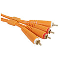 udg gear u97003or ultimate audio cable set rca rca orange straight 3m extra photo 2