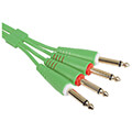udg gear u97004gr ultimate audio cable set 1 4 jack 1 4 jack green straight 3m extra photo 2 udg gear u97004gr ultimate audio cable set 1 4 jack 1 4 jack green straight 3m extra photo 2