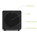 ixeia monitor kanto audio sub8 matte black extra photo 3