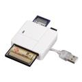 hama 94125 all in one multi card reader basic white extra photo 2