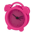 hama 123142 mini silicone alarm clock pink extra photo 1