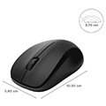 hama 173021 wireless mouse with silent buttons mw 300 extra photo 2
