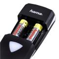hama 81350 delta allround universal charger for li ion batteries and aa aaa cells extra photo 3