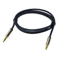 logilink ca10500 audio cable 2x 35mm male stereo gold plated 5m dark blue extra photo 1