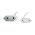 logilink cp125 power cord extension euro cee 7 16 plug to socket 1m white extra photo 1
