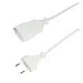 logilink cp127 power cord extension euro cee 7 16 plug to socket 3m white extra photo 3
