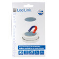 logilink sc0005 magnetic fastening kit for smoke detectors without screwing and drilling extra photo 1