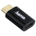 hama 135723 usb c adapter usb 20 usb c plug micro usb b socket black extra photo 2