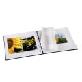 hama 02112 fine art spiral bound album 28x24cm 50 white pages grey extra photo 3