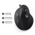 hama 182699 emw 500 vertical ergonomic wireless mouse 6 buttons black extra photo 2