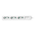 logilink lps229 socket outlet 3 way slim 15m white extra photo 1