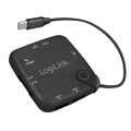 logilink ua0344 usb c multifunction hub otg 3x usb 20 card reader black extra photo 3